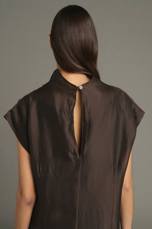 Vestido Lena - Marrón - Mujer