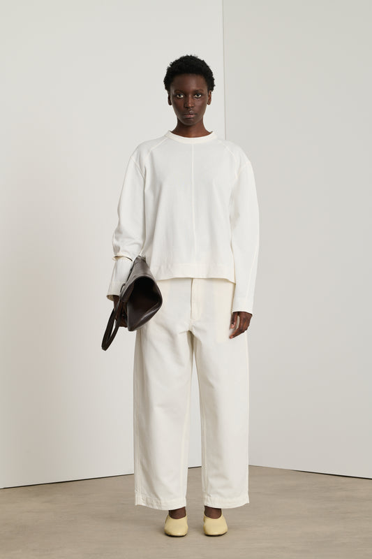 Pantalón Clovis - Crudo - Algodón - Mujer