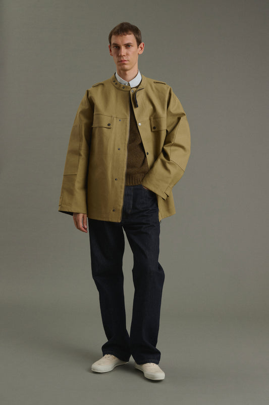 Abrigo Martin - Beige - Algodón - Hombre