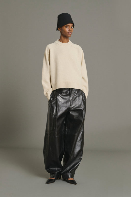 Jersey Will - Crudo jaspeado - Lana merino - Mujer