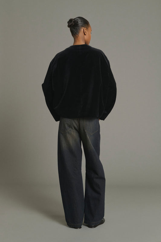 Chaqueta Louis - Negro - Algodón - Mujer