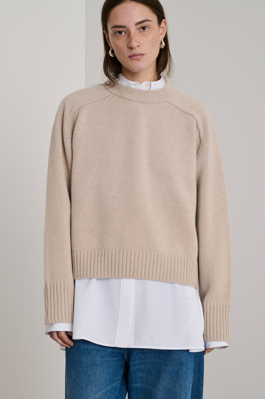 Pull Will - Ecru - Laine - Femme