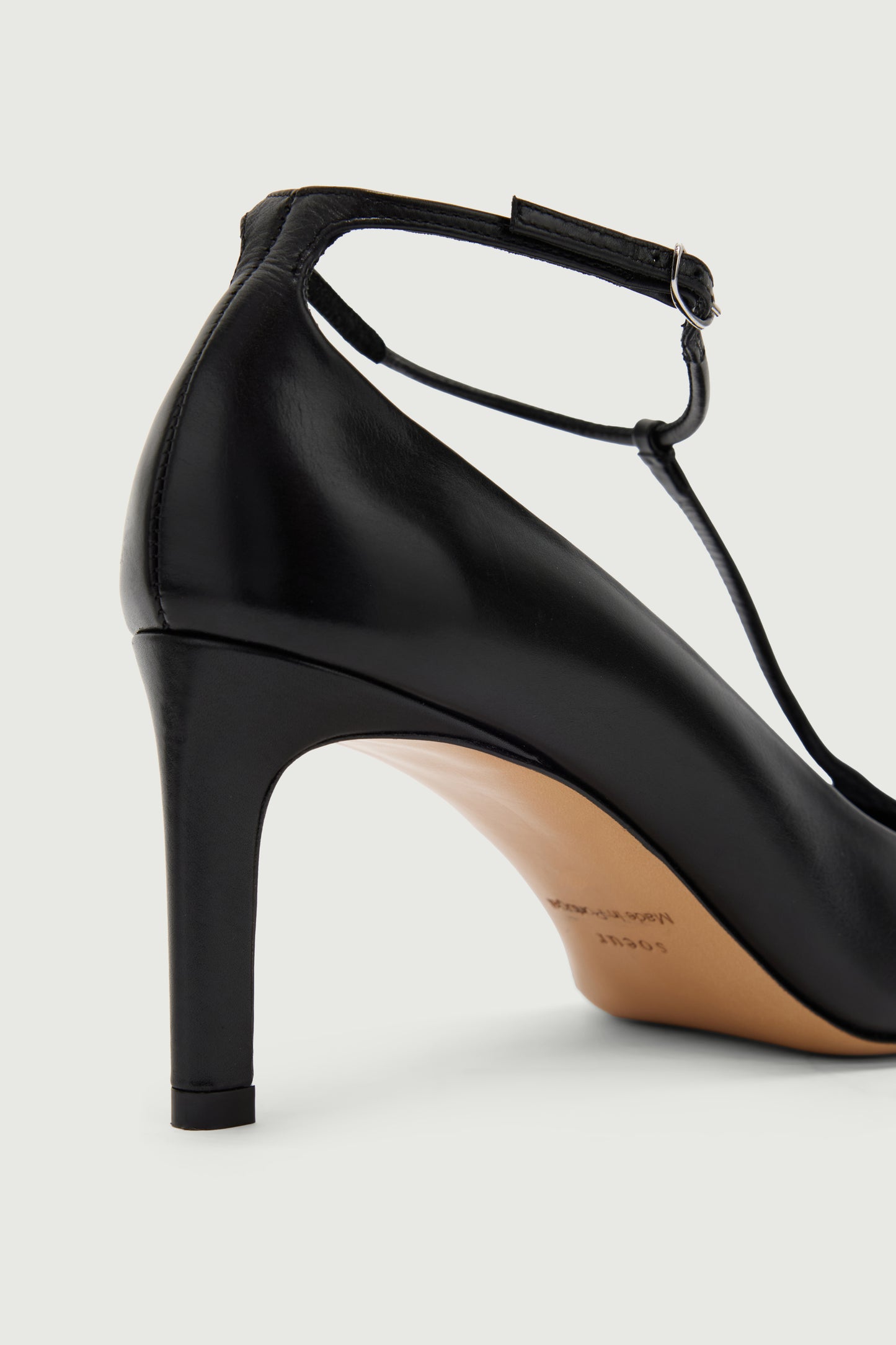 Zapatos de tacón Albie - Negro - Cuero - Mujer