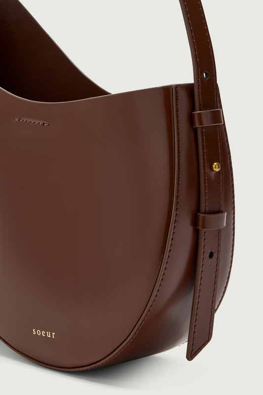 Bolso Wino - Coñac - Cuero - Mujer