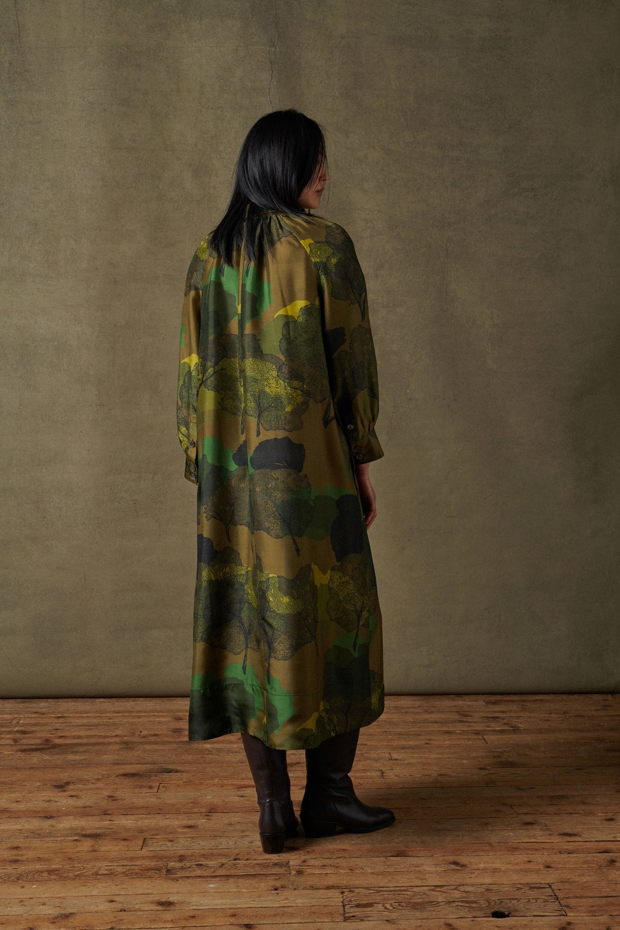 Vestido SAVANE VERDE vue 4