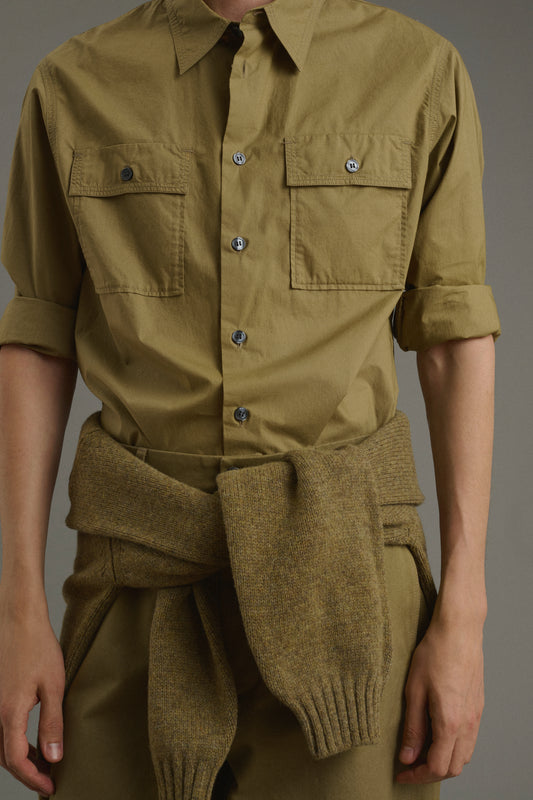 Camisa Isaac - Beige - Algodón - Hombre