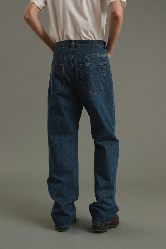 Jean Tom - Denim Azul Lavado - Algodón - Hombre