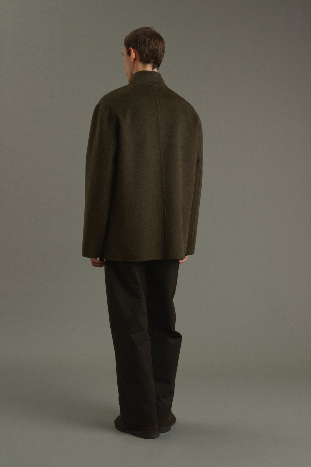 Chaqueta Eole - Caqui jaspeado - Doble faz - Hombre vue 2