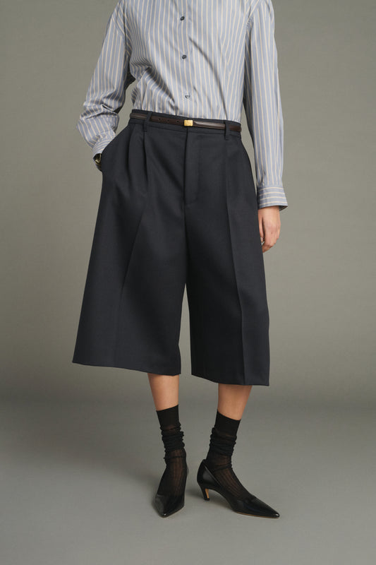 Bermuda Jude - Deep Navy - Lana - Mujer