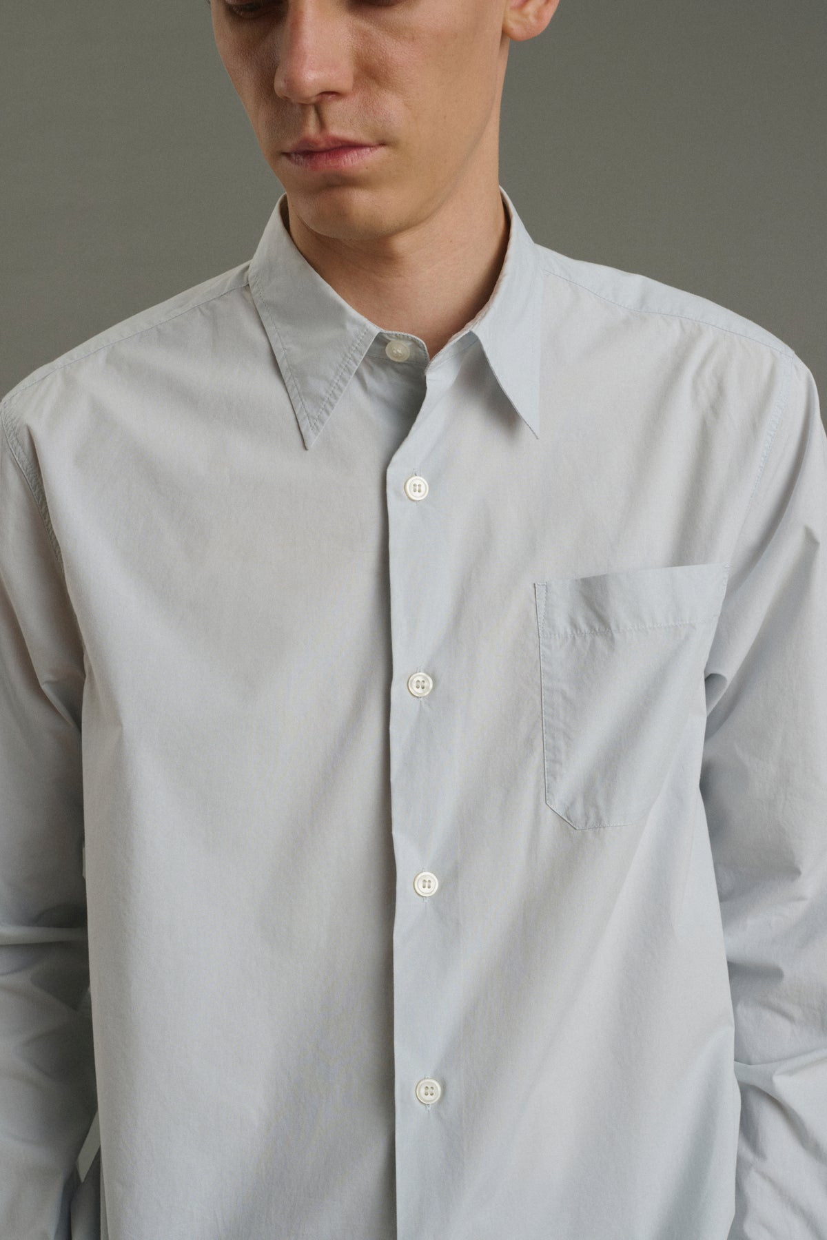 Camisa Glenn - Azul pálido - Algodón - Hombre