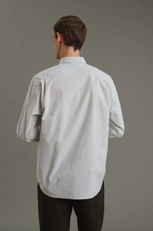 Camisa Glenn - Azul pálido - Algodón - Hombre