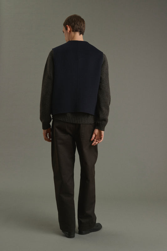Chaqueta Romain - Azul marino intenso - Doble faz - Hombre