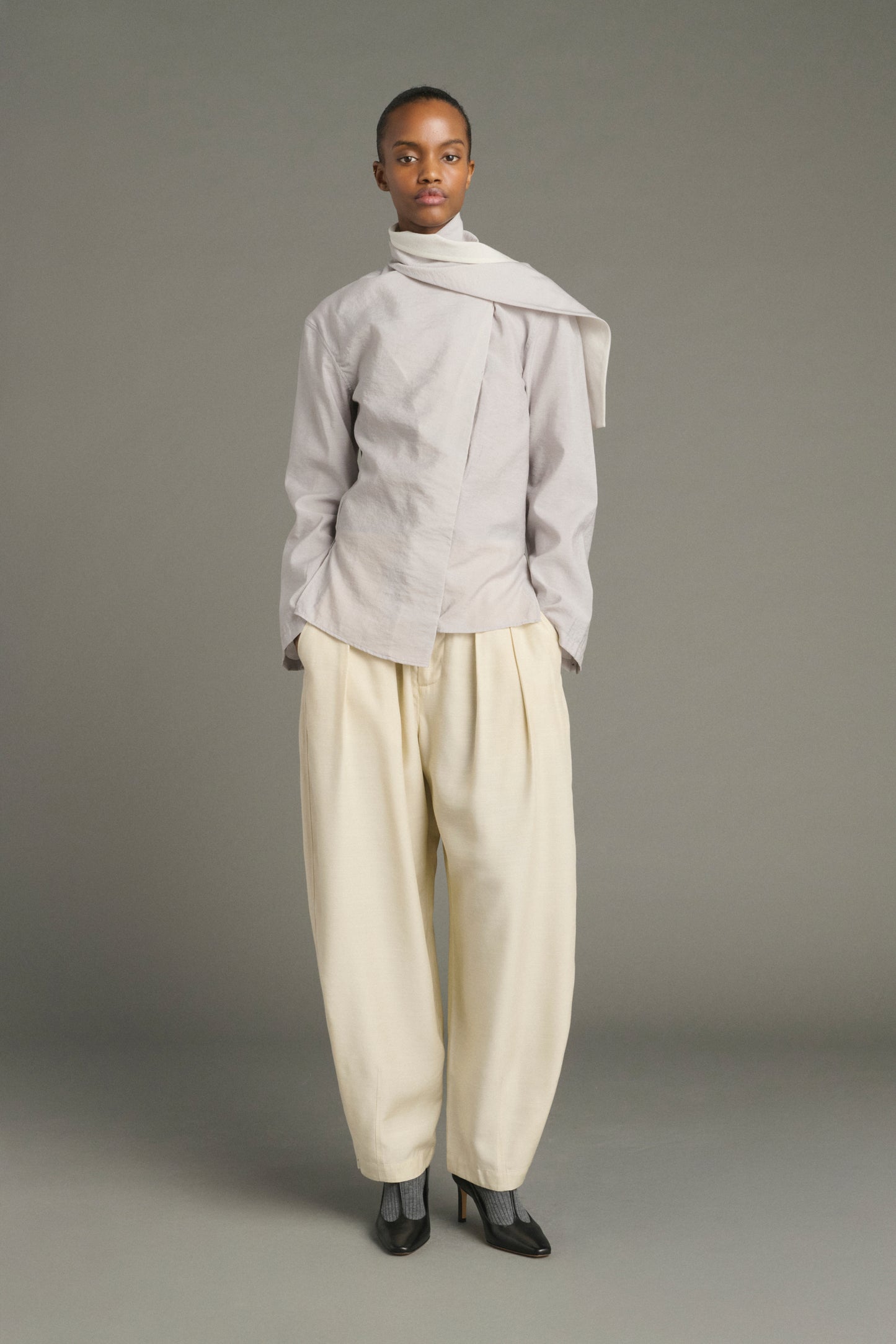 Blusa Leonore - Gris Parme - Mujer