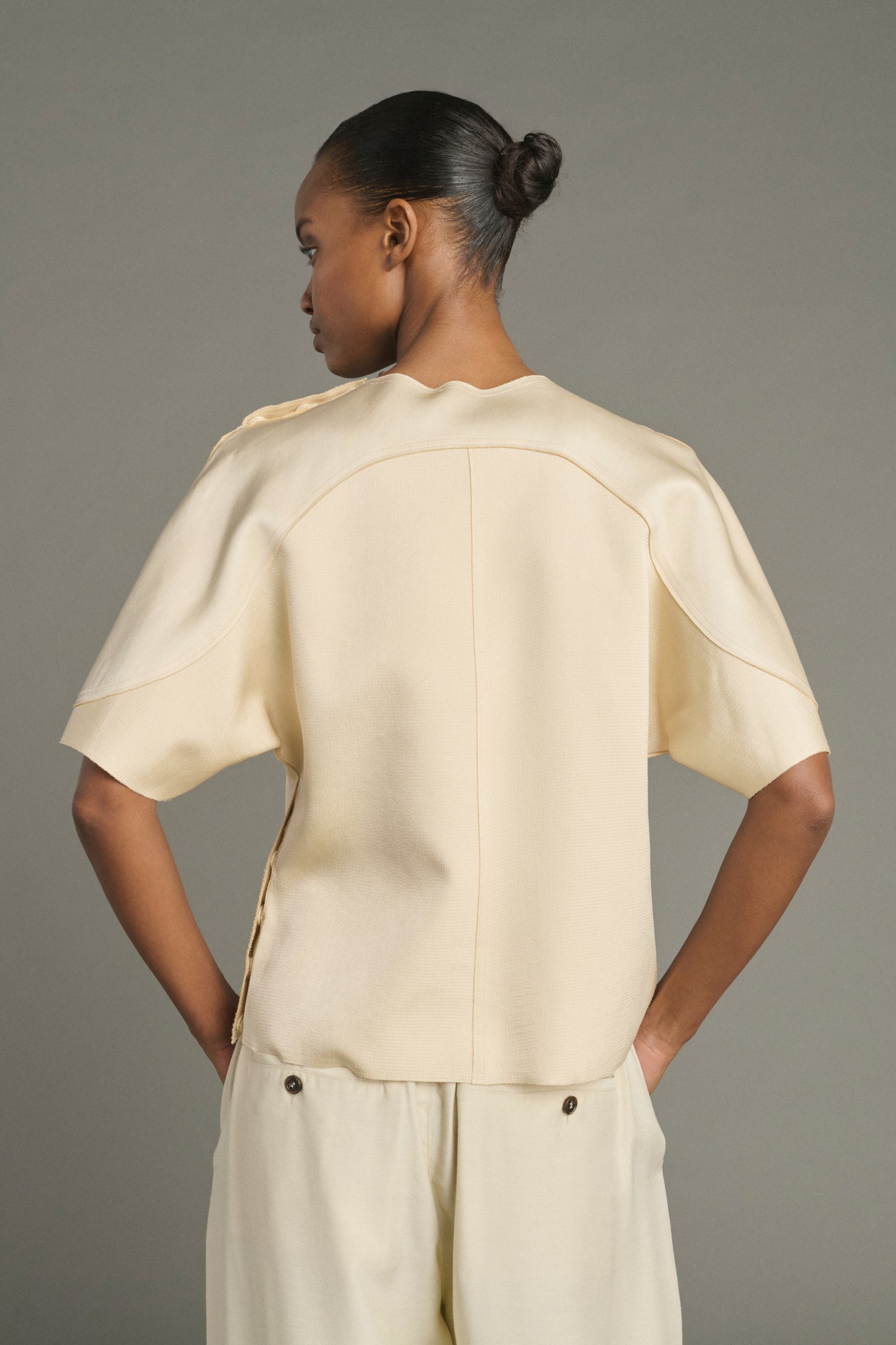 Jersey Uzel - Negro - Lana - Mujer