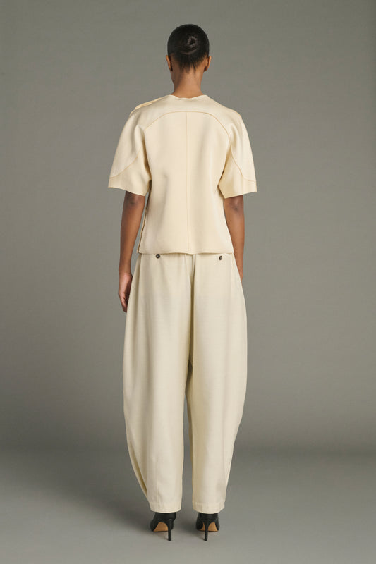 Pantalón Vernon - Écru - Mujer