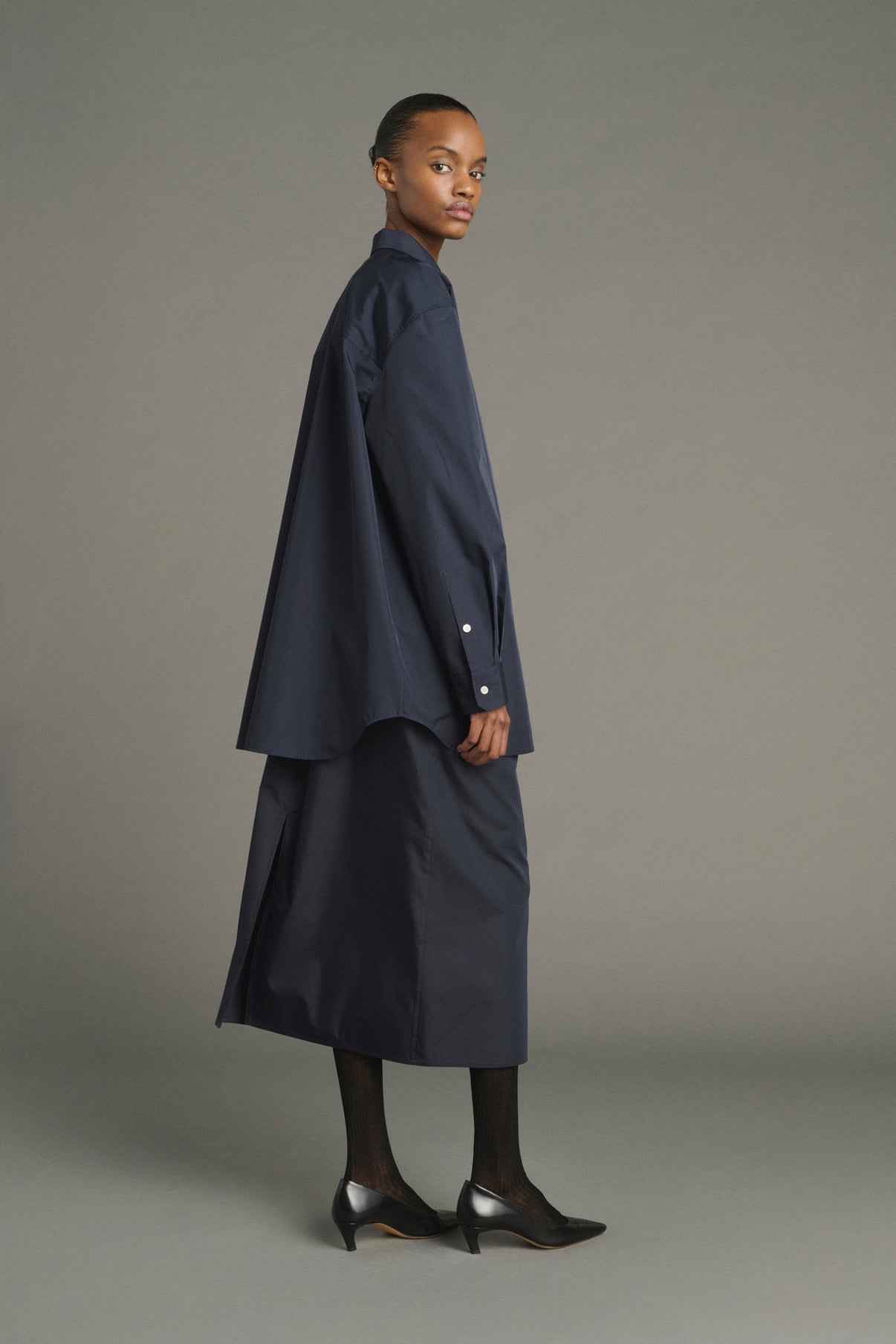 Camisa Kita - Navy - Mujer vue 3