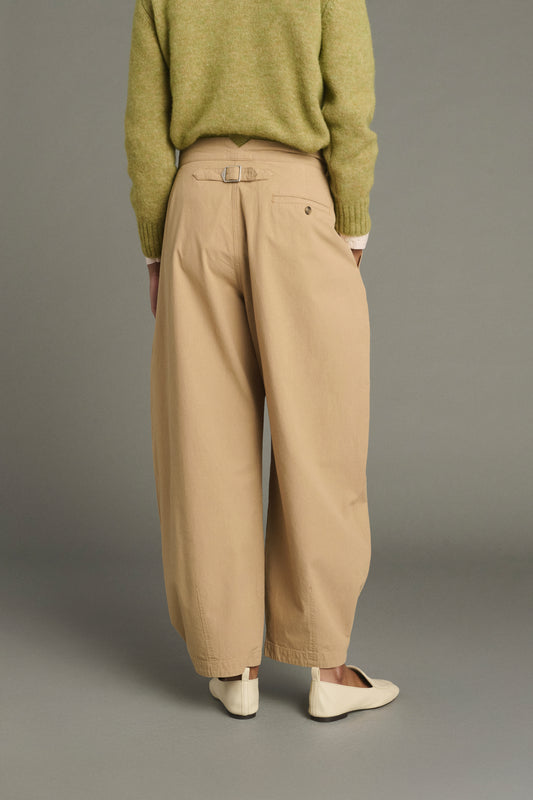 Pantalón Lambert - Beige - Algodón - Mujer