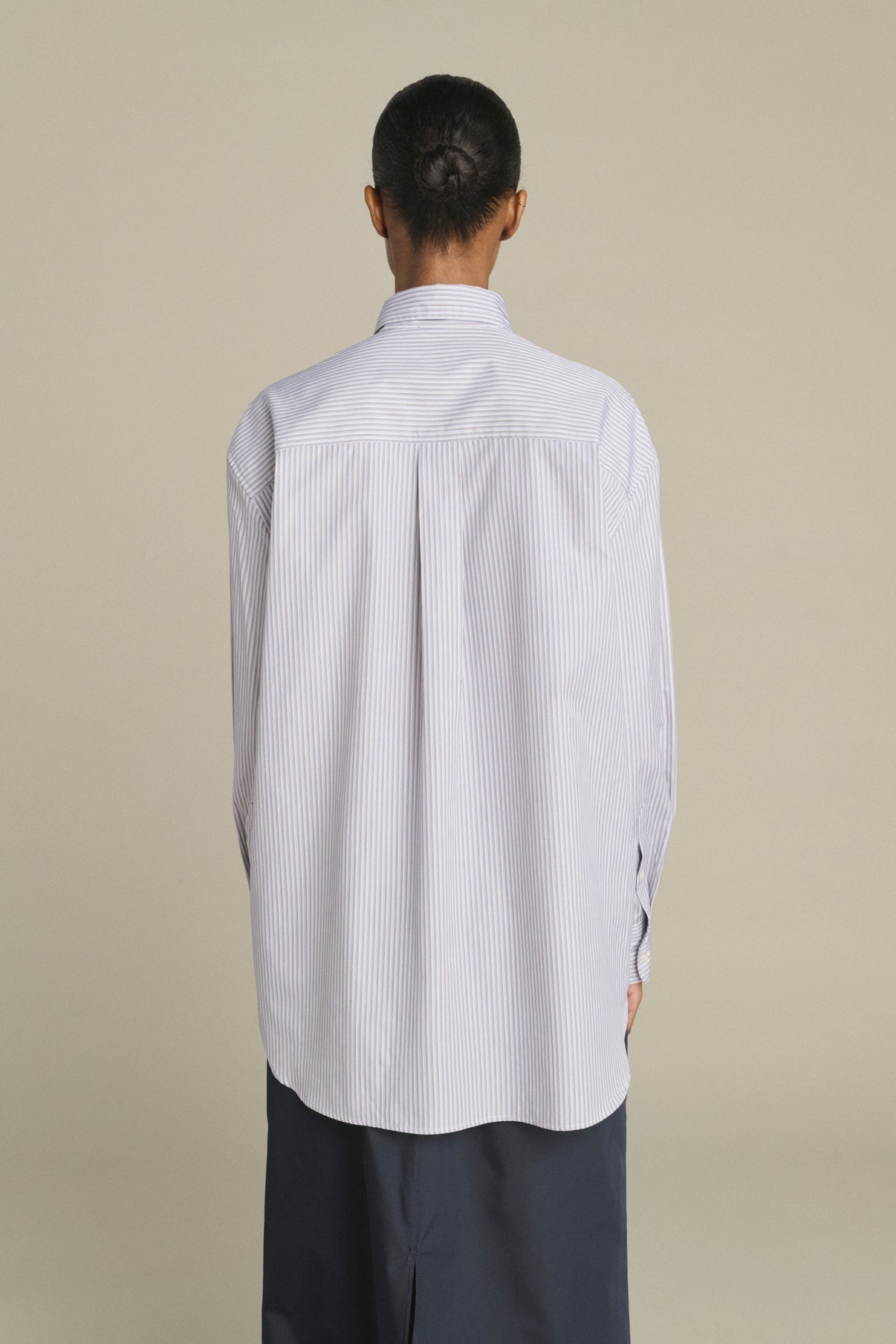 Camisa Carlotta - Azul/Beige - Algodón - Mujer vue 4