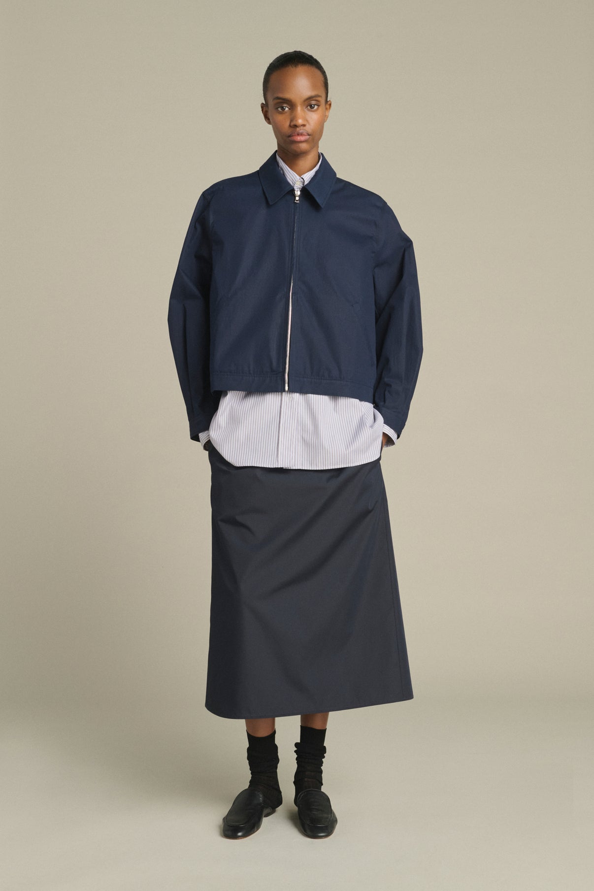 Chaqueta Jared - Navy - Algodón - Mujer vue 5
