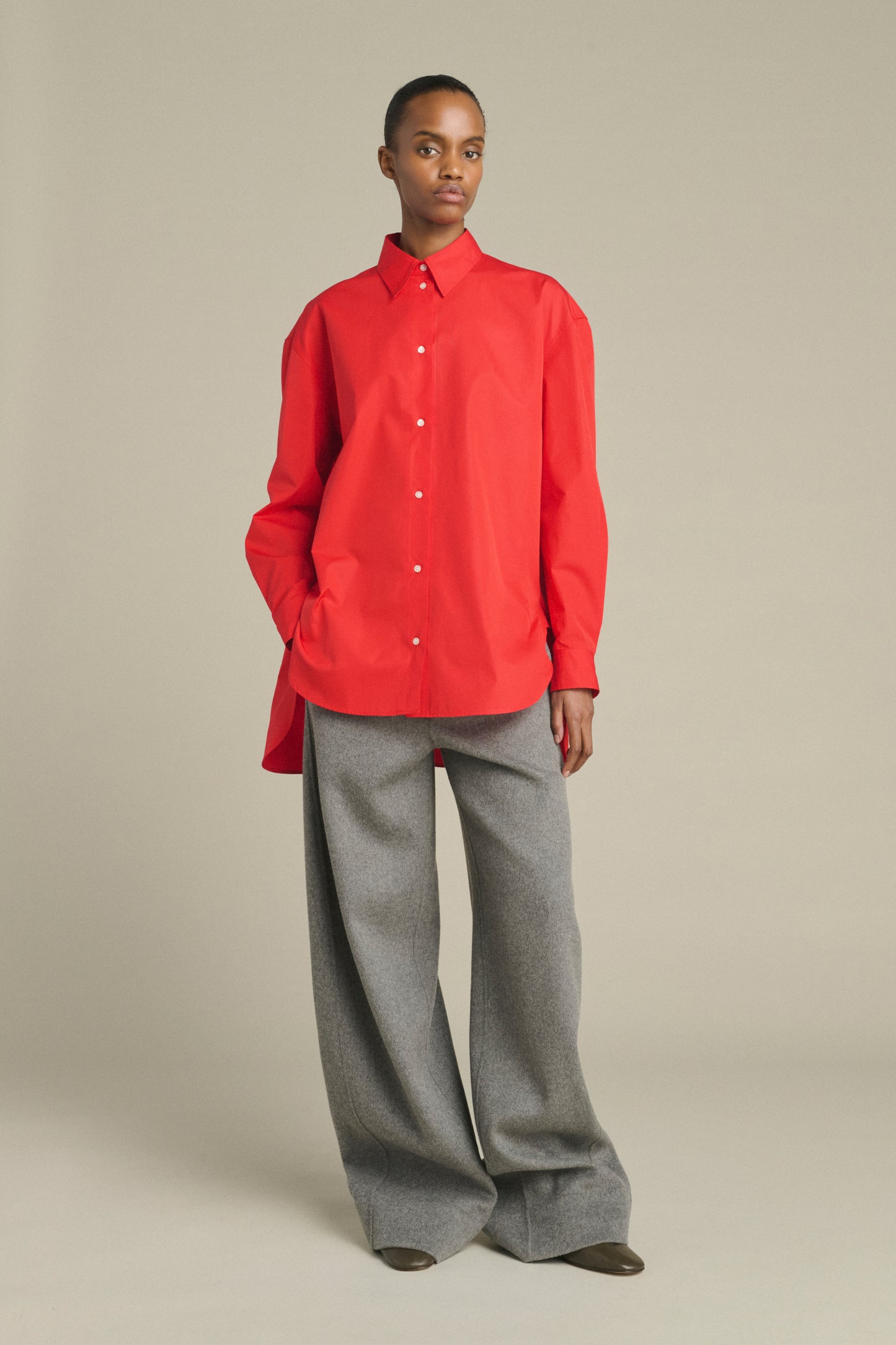 Camisa Grenade - Rojo - Algodón - Mujer
