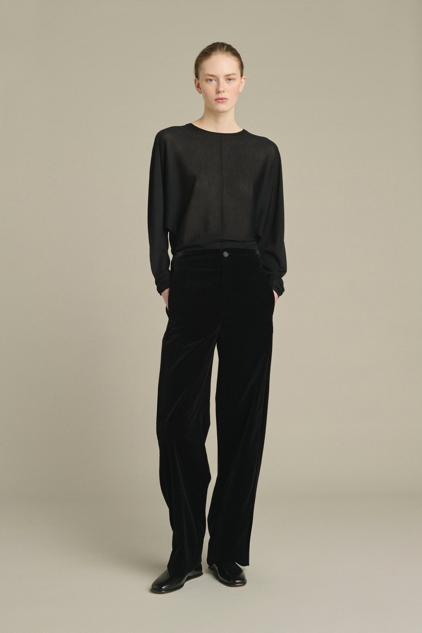 Pantalón Celestin - Negro - Algodón - Mujer