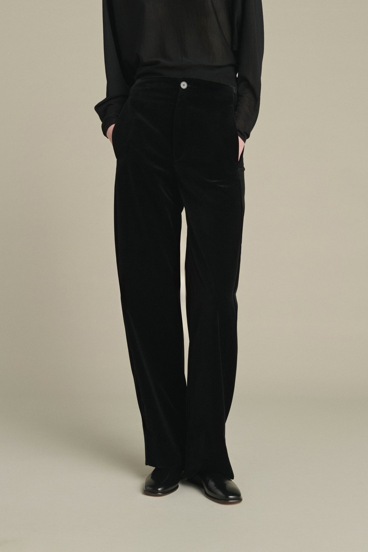 Pantalón Celestin - Negro - Algodón - Mujer vue 3