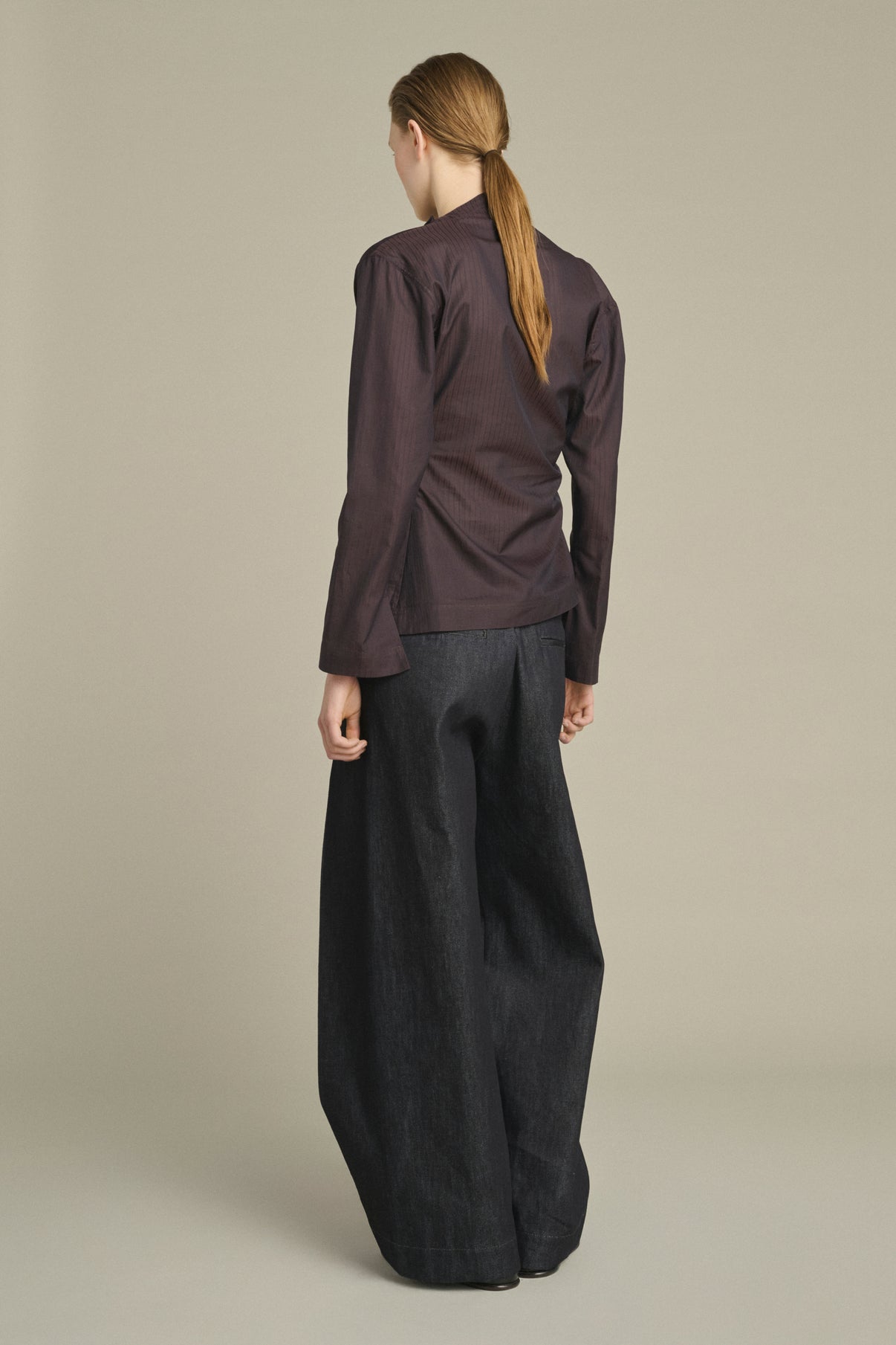 Blusa Lana - Higo/Marrón - Algodón - Mujer vue 3