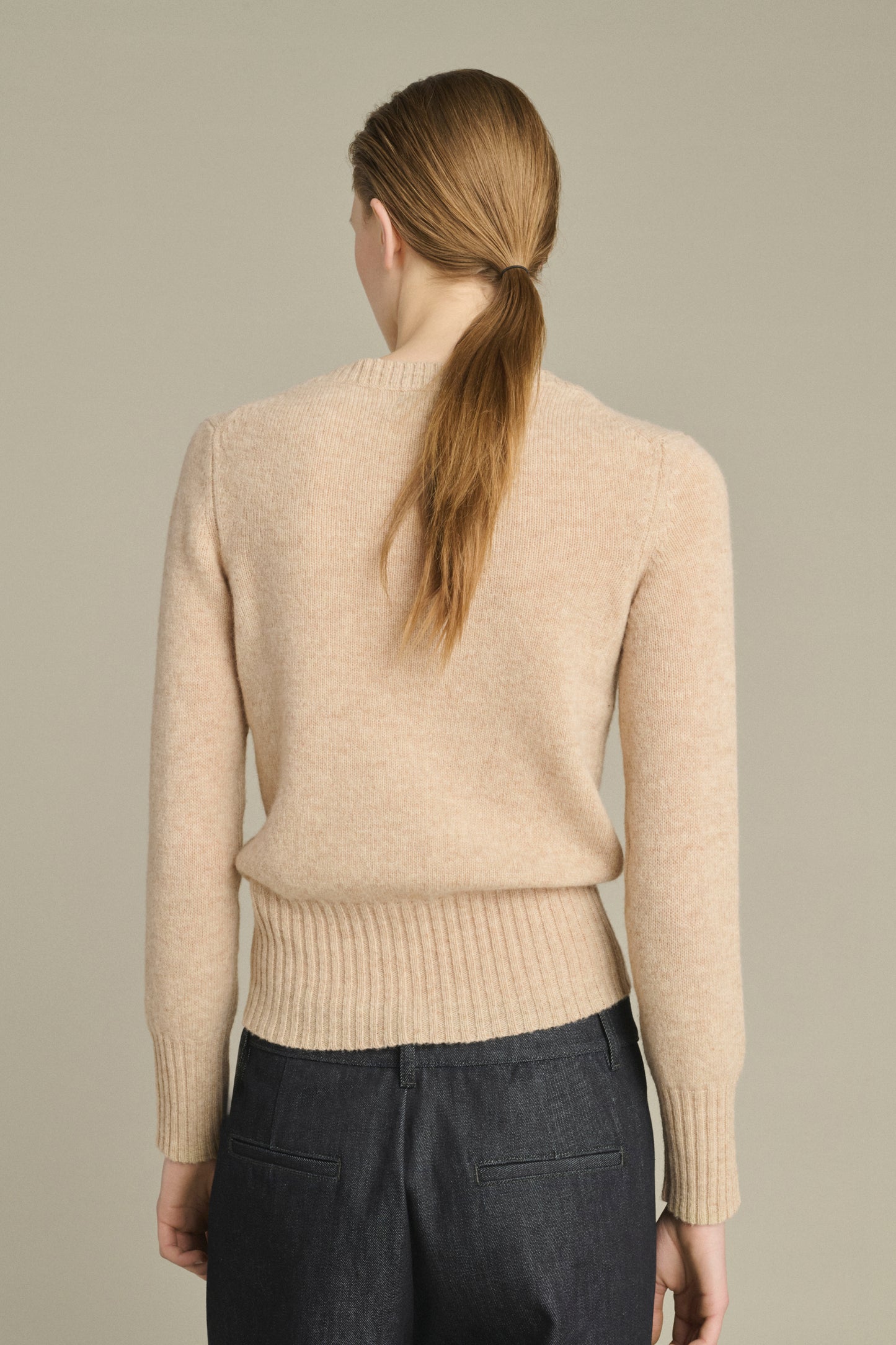 Jersey Gipsy - Crudo Jaspeado - Lana Merino - Mujer
