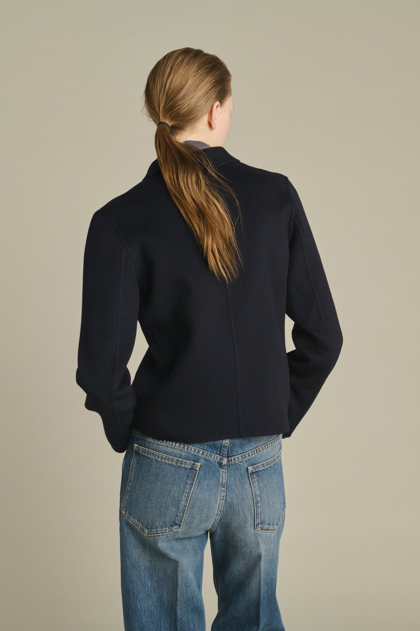 Chaqueta Hespera - Deep Navy - Lana - Mujer