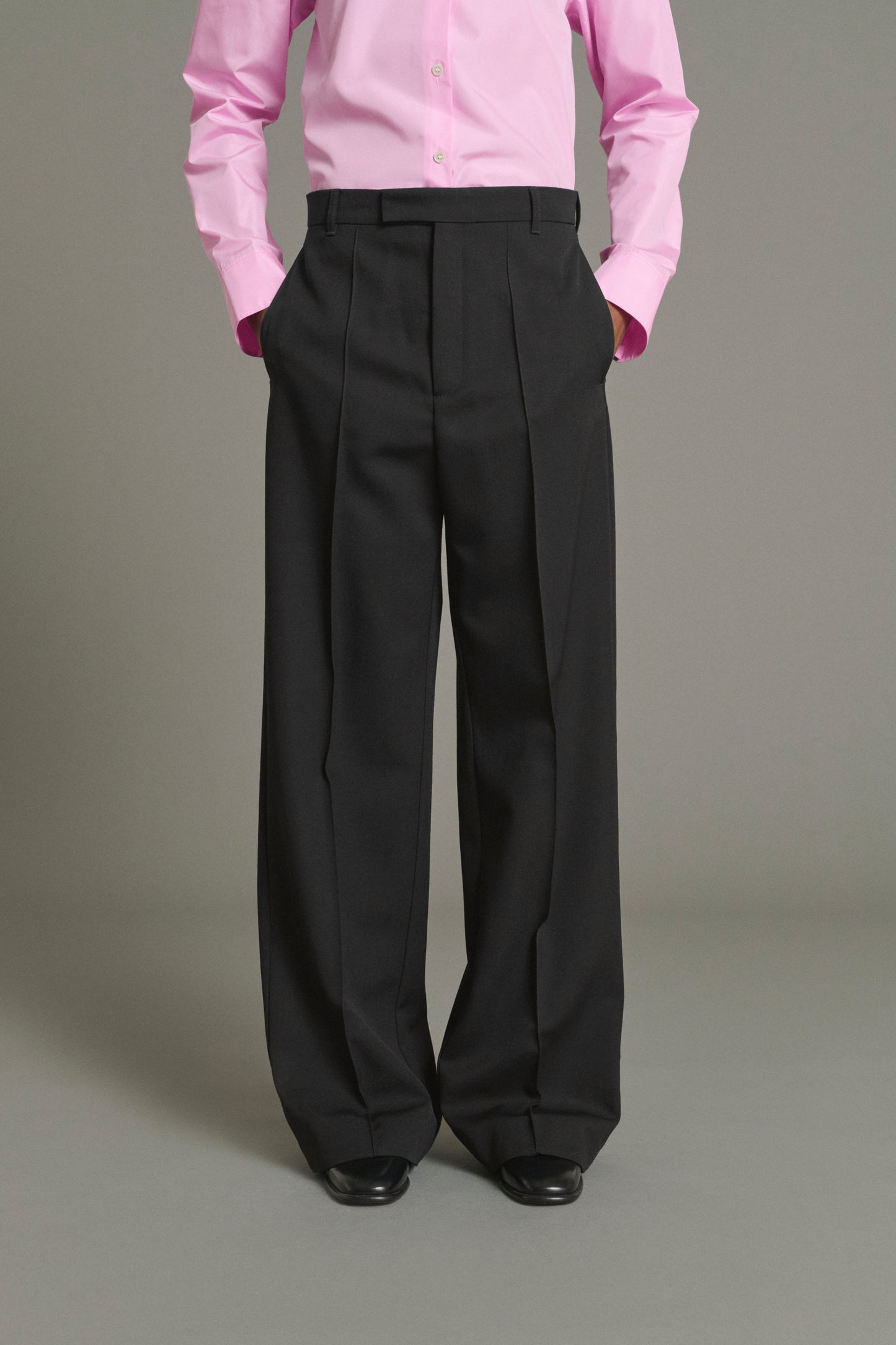Pantalón Leo - Negro - Lana - Mujer