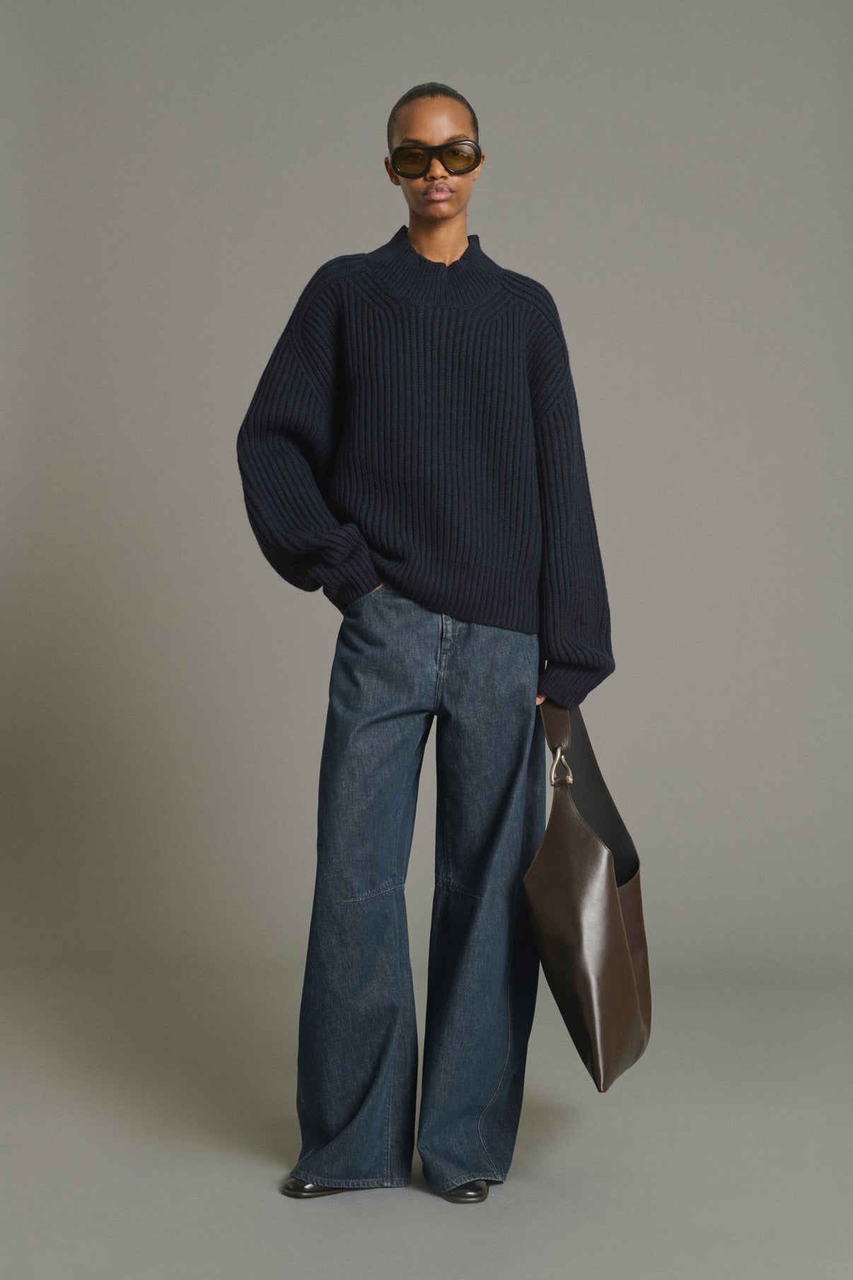 Vaqueros Gaspard - Azul Gris - Coton - Mujer vue 1