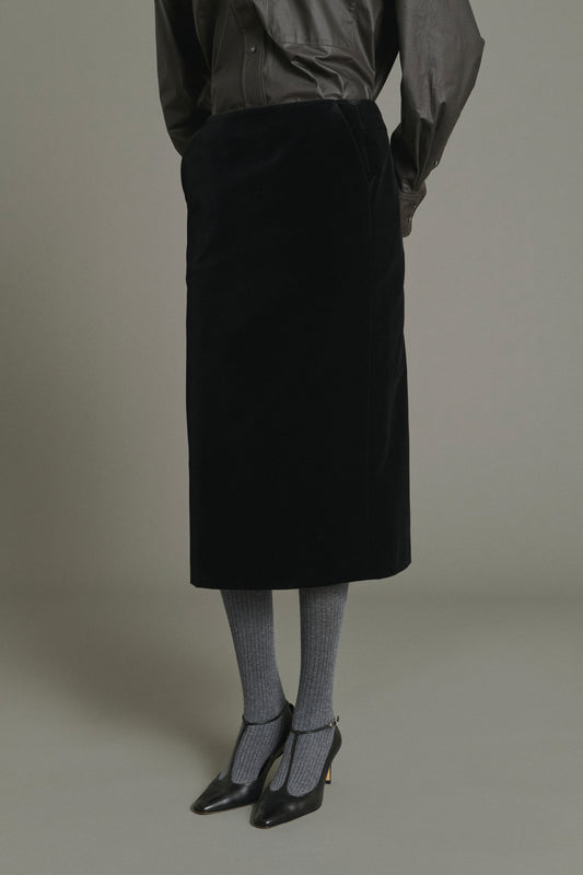 falda Flavia - Negro - Algodón - Mujer