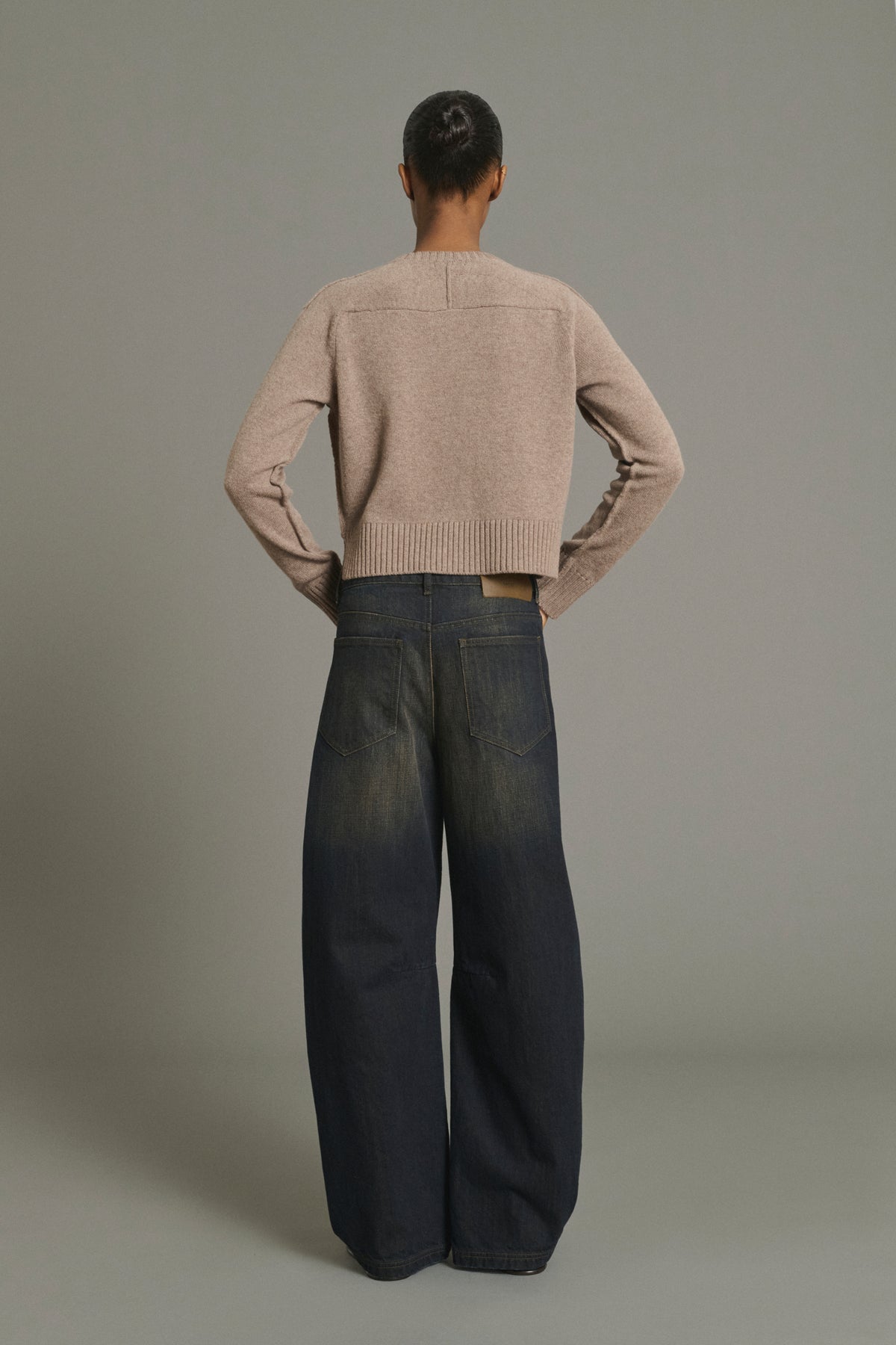 Vaqueros Eliott - Negro - Coton - Mujer vue 2