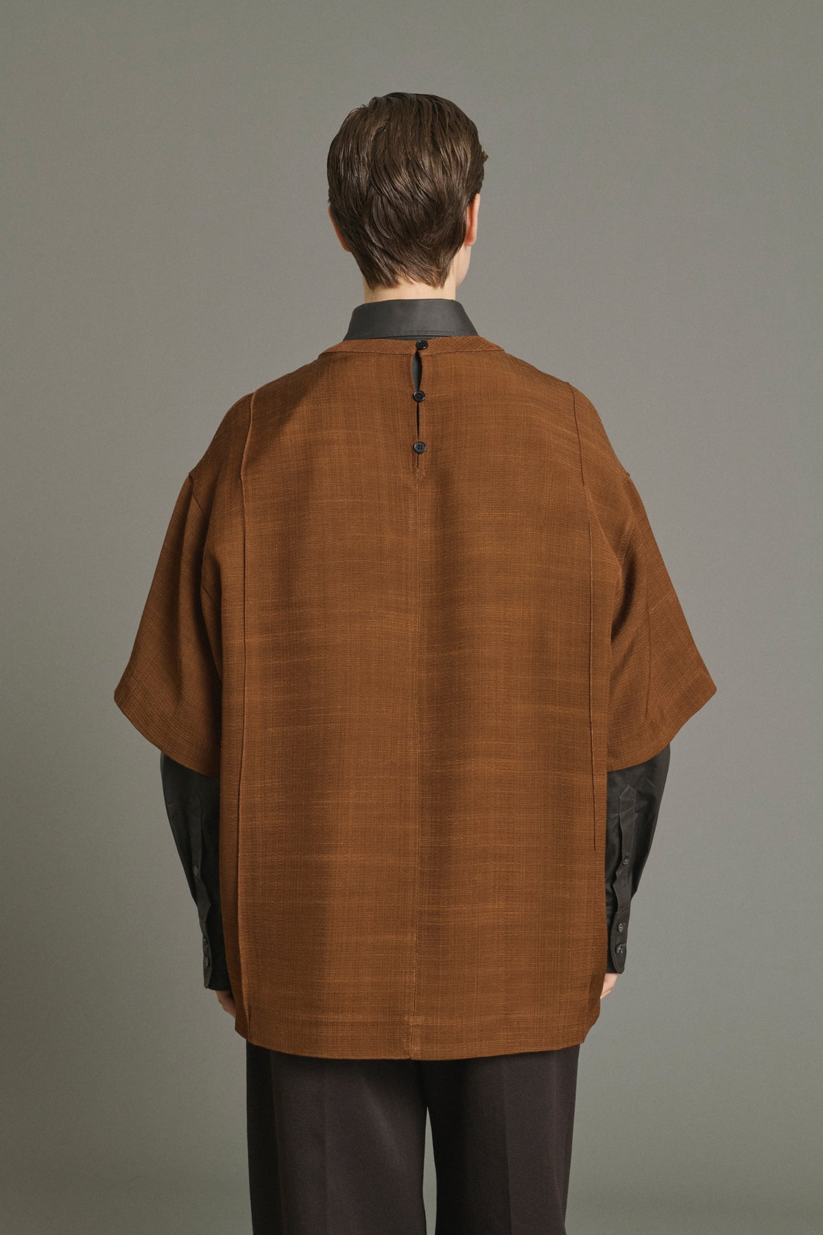 Camisa Lisa - Caramelo - Mujer