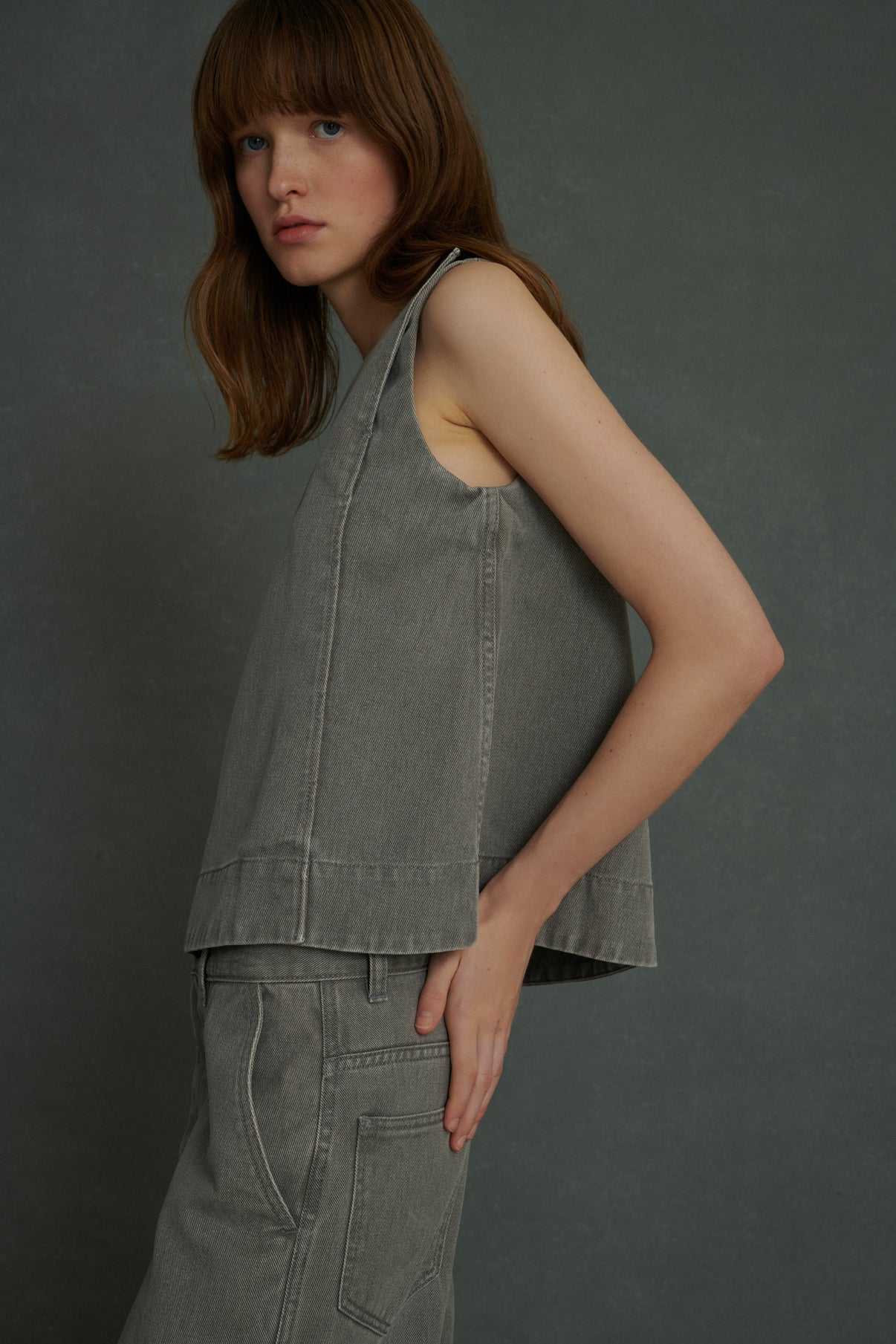 Chemise Aurore - Gris - Femme vue 1