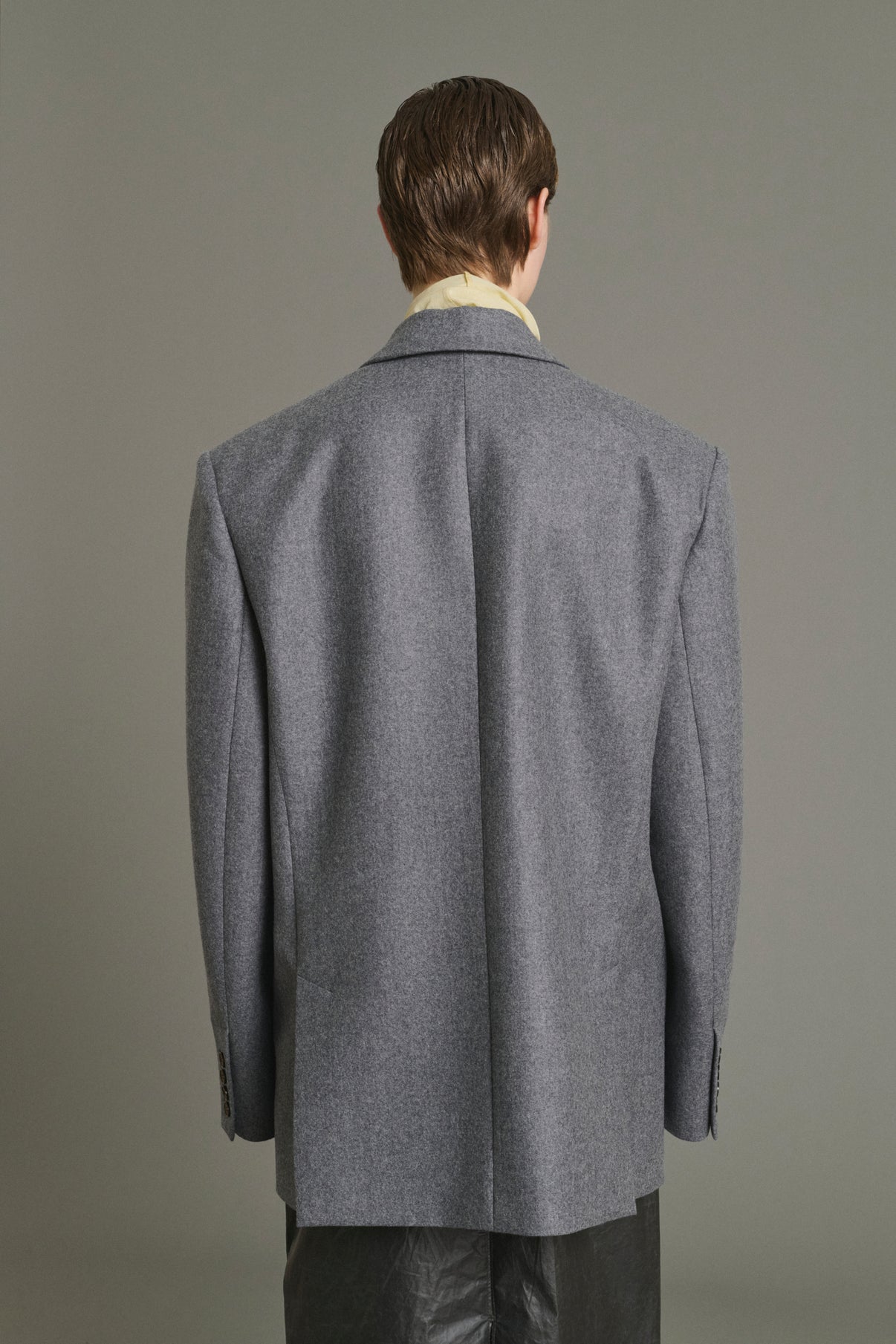 Chaqueta Helga - Gris Jaspeado - Lana - Mujer vue 2