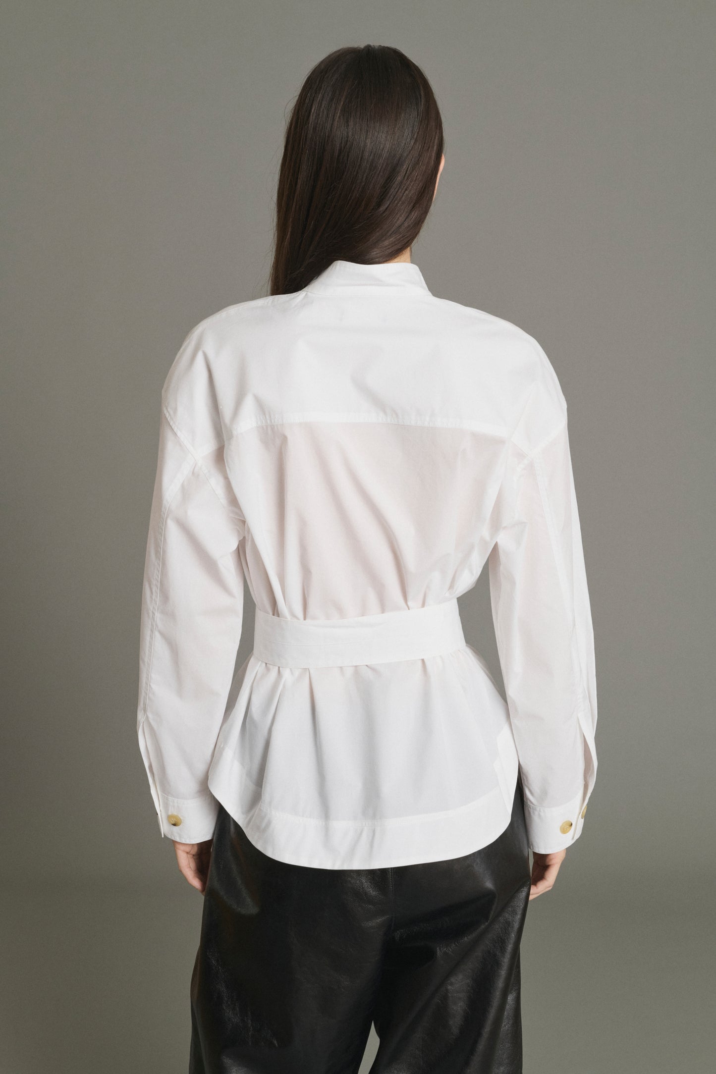 Blusa Lizzie - Blanco Roto - Algodón - Mujer