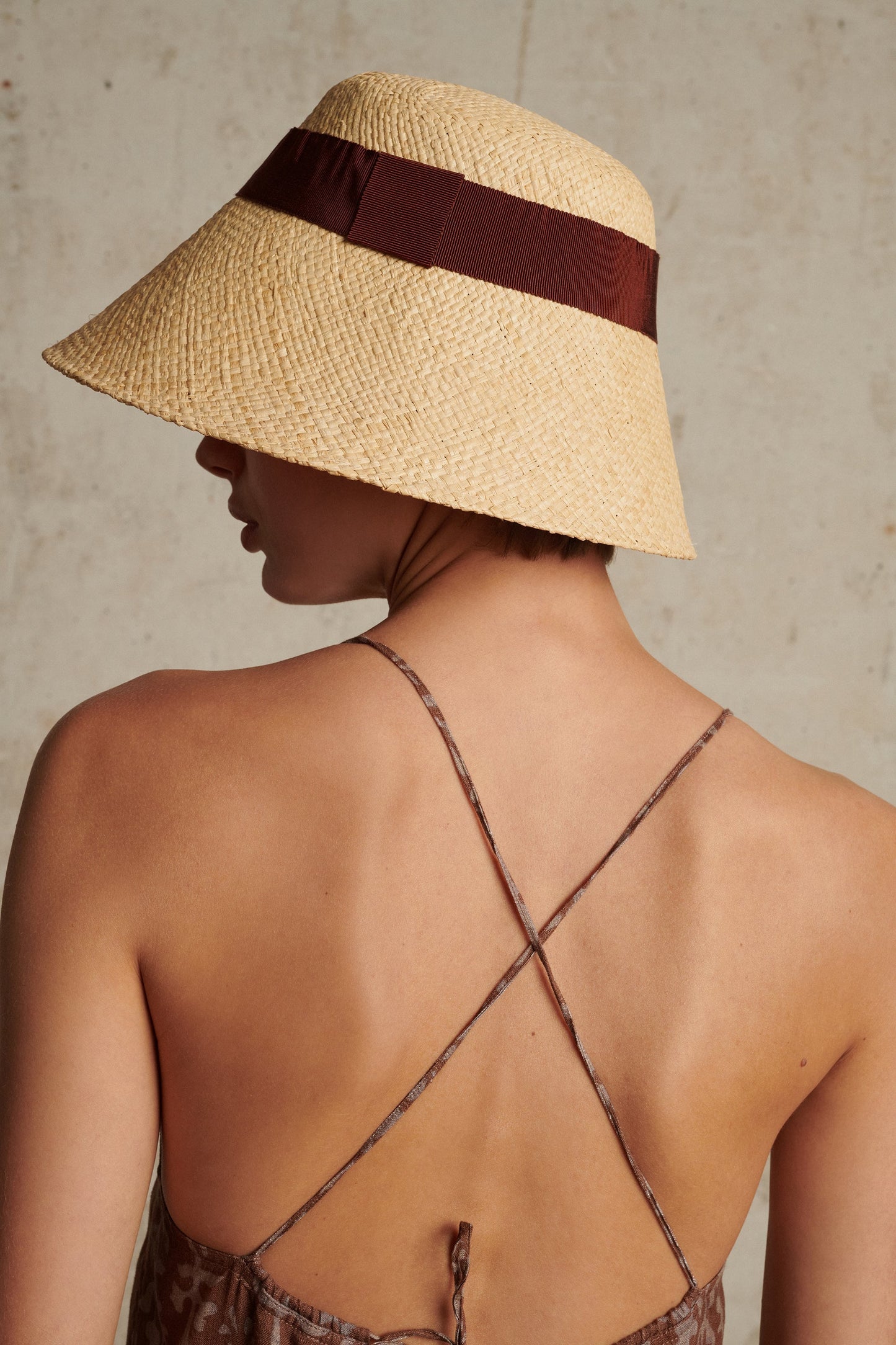 VESTIDO THEORIE MARRÓN