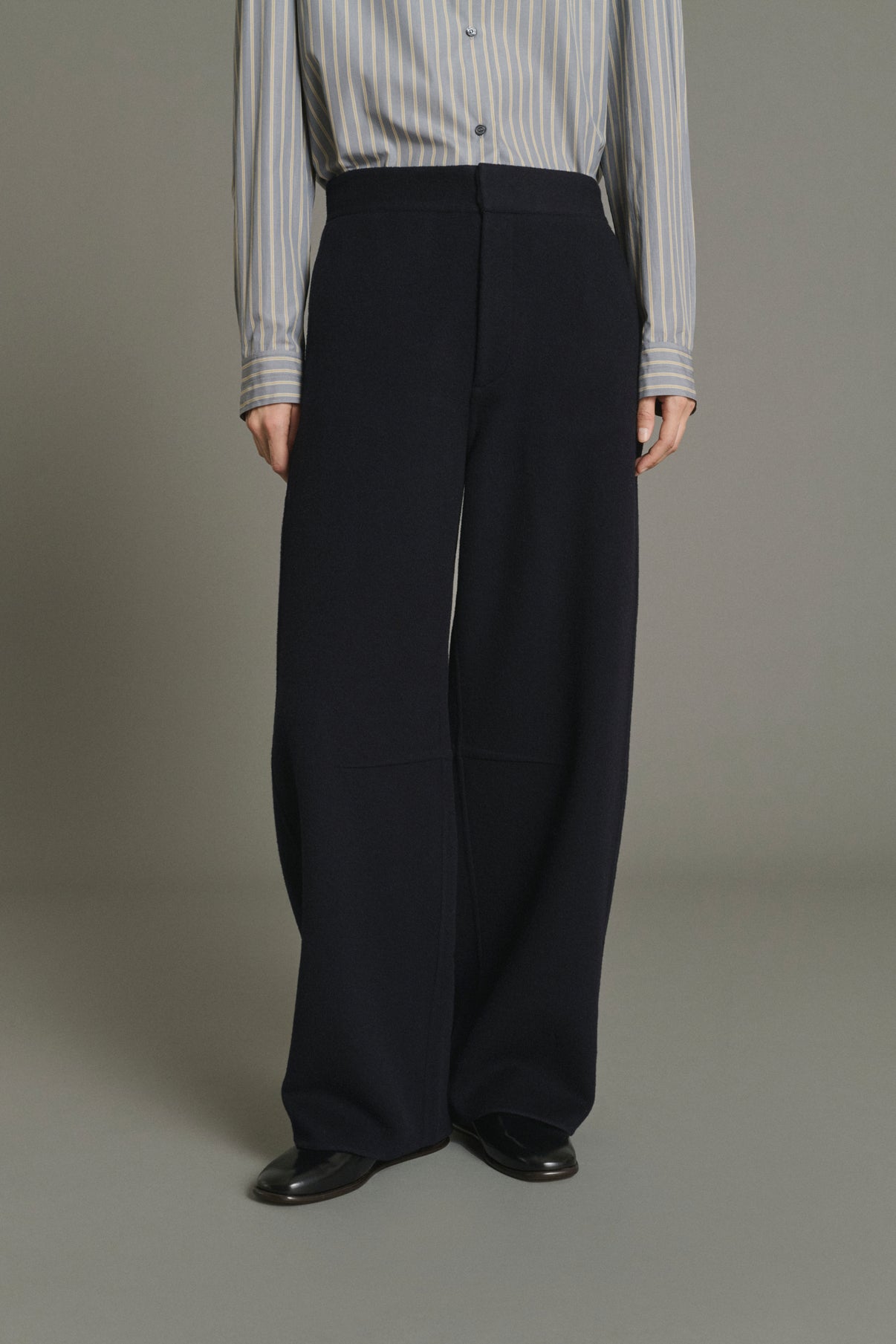 Pantalón Hawk - Deep Navy - Lana - Mujer vue 2