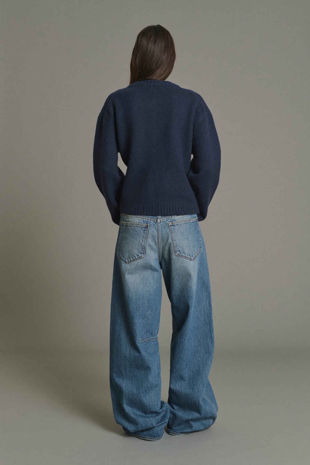 Vaqueros Gaspard - Bleu - Algodón - Mujer vue 2
