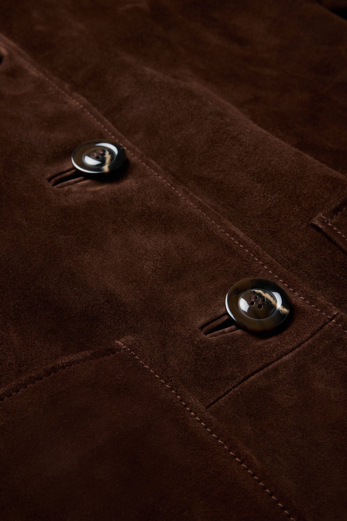 Chaqueta Vincenzo - Ébano - Cuero - Mujer vue 6