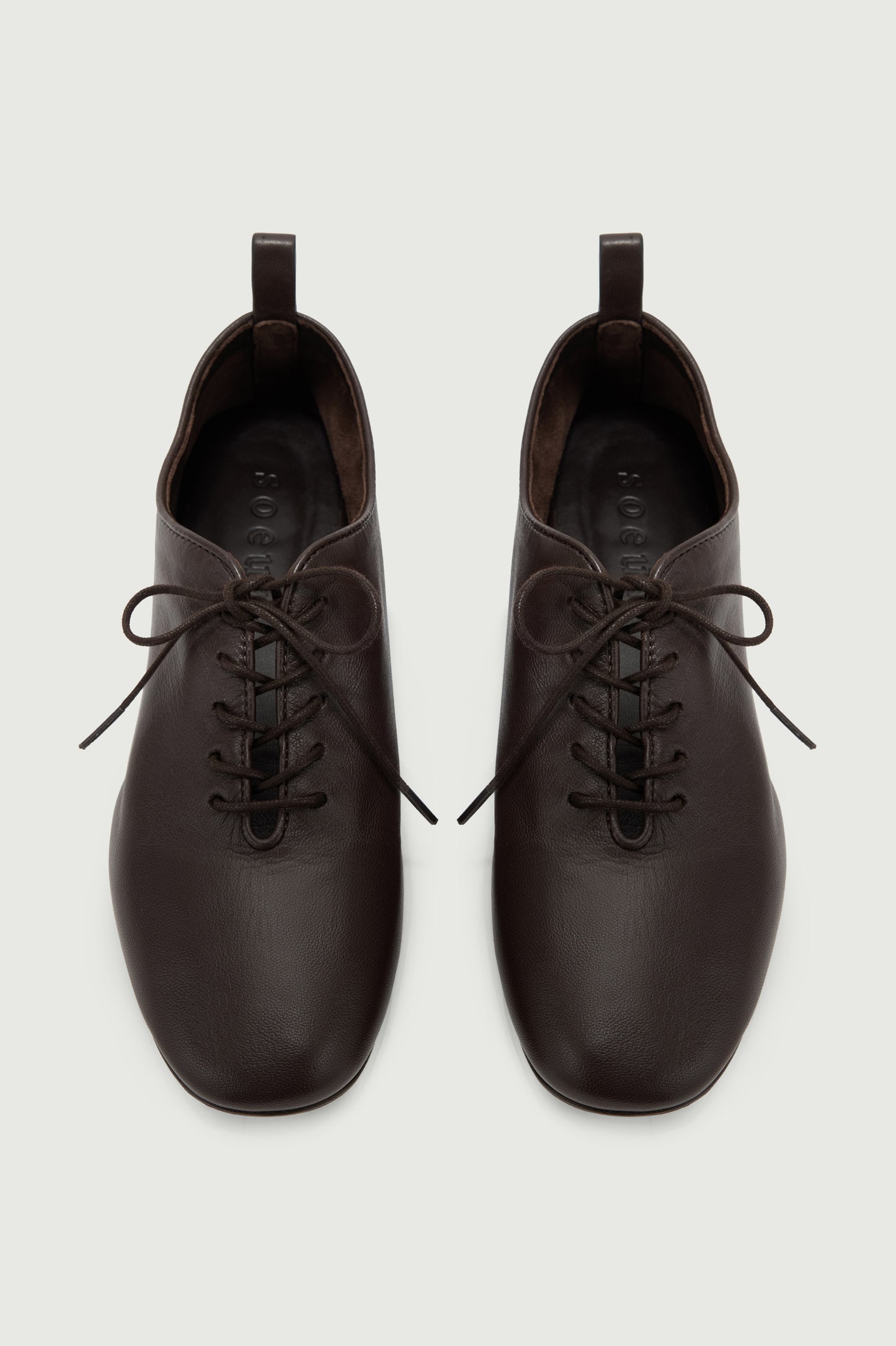 Derbies Orso - Marrón Cálido - Cuero - Mujer
