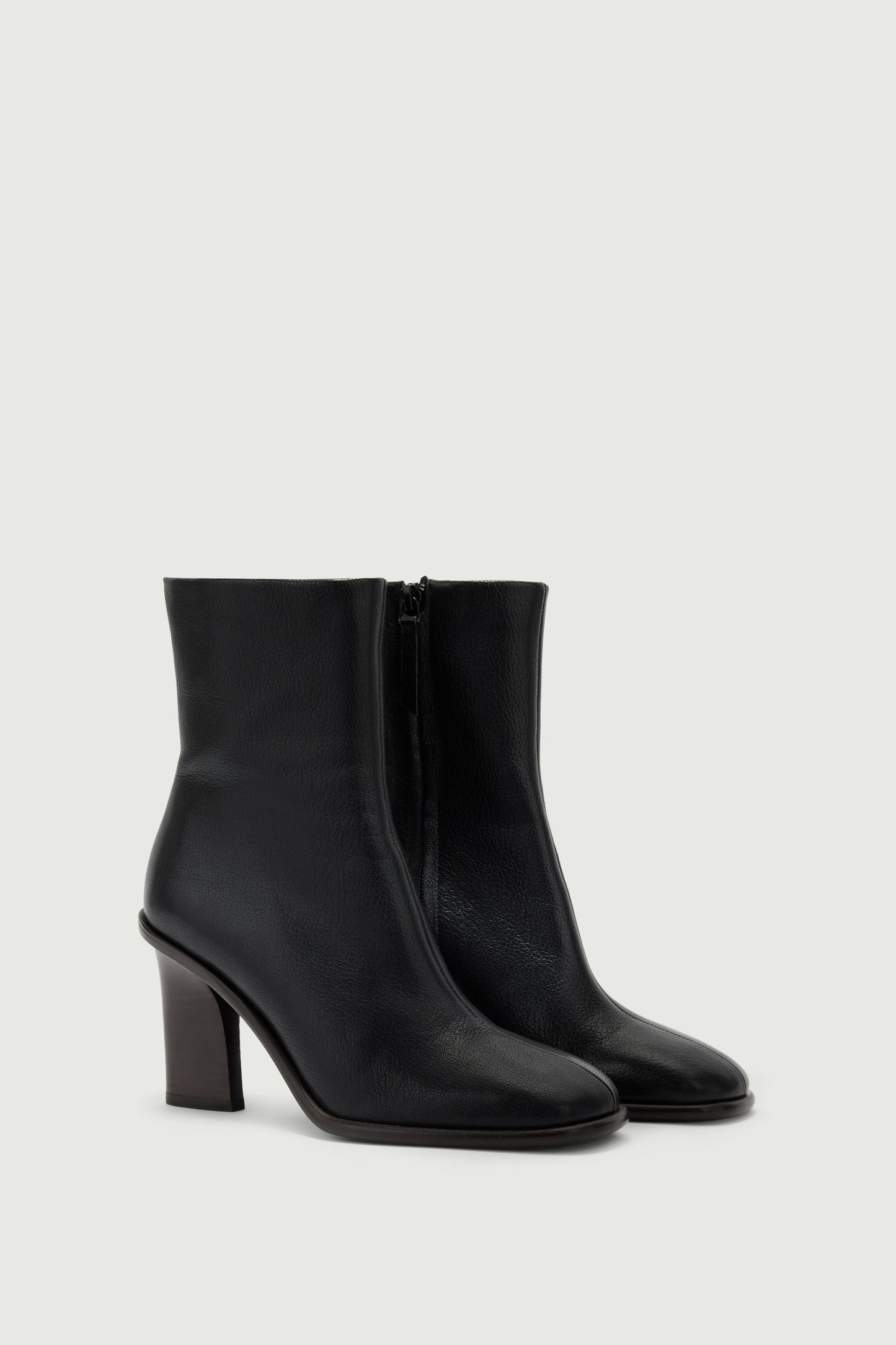 Botines Lollie - Negro - Cuero - Mujer
