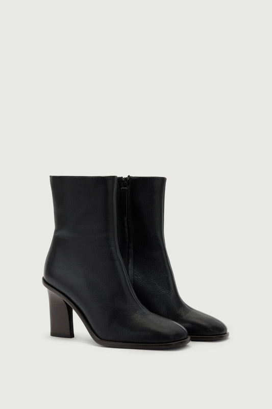 Botines Lollie - Negro - Cuero - Mujer