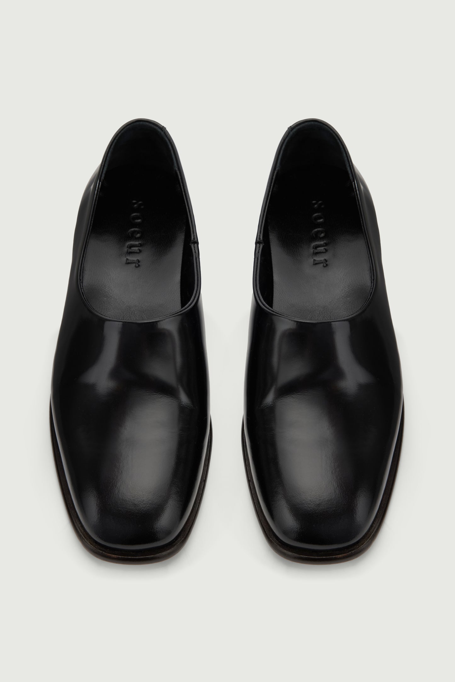 Mocasines Salina - Negro - Cuero - Mujer