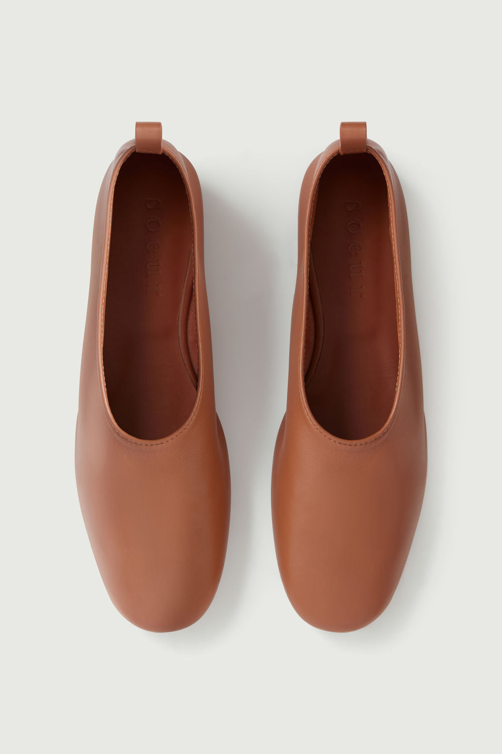 Ballerines Bala - Rose Blush - Cuir - Femme