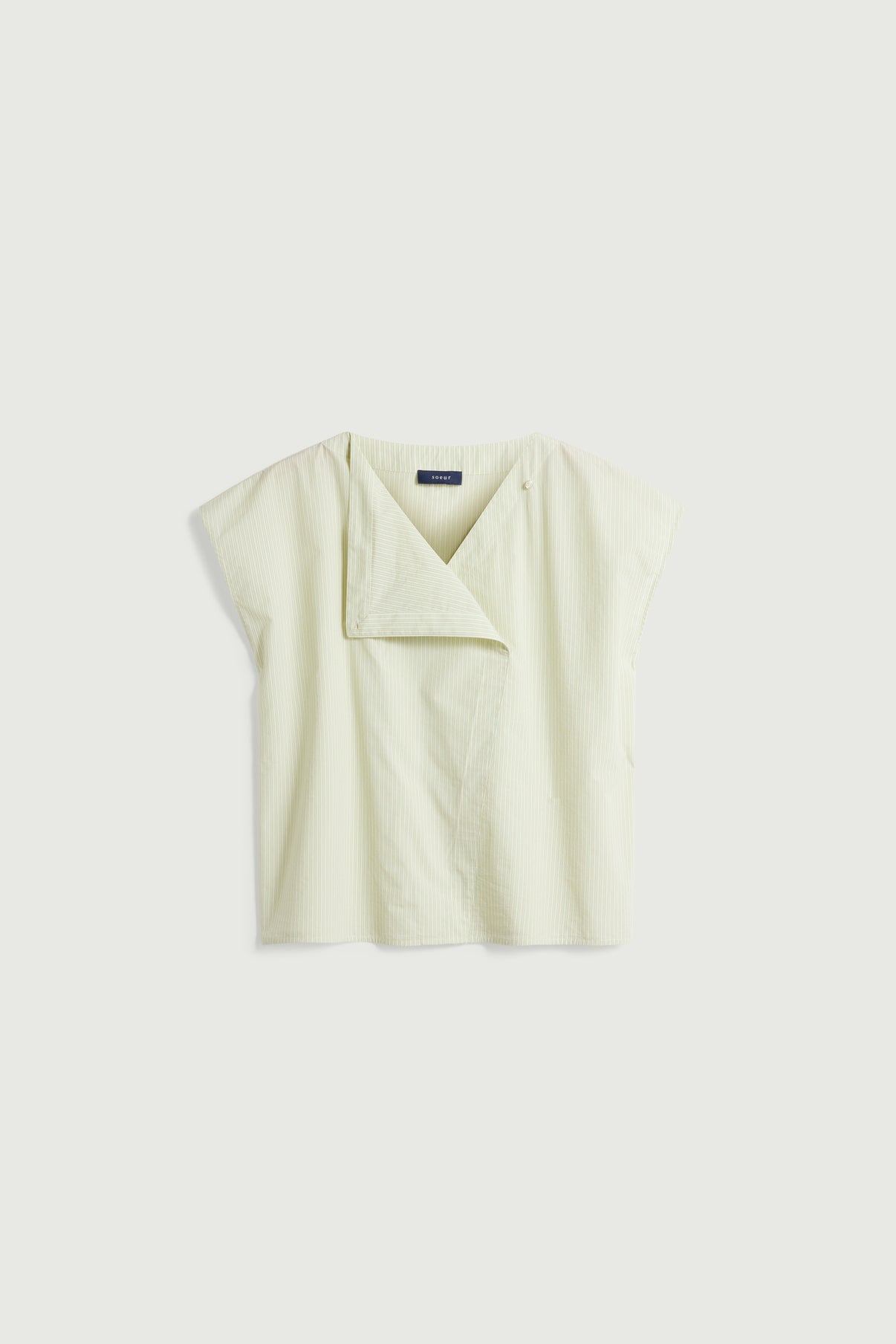 Blusa Lorena - Verde/Crudo - Algodón - Mujer vue 7