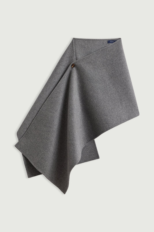 Capa Lisette - Gris Claro - Lana - Mujer