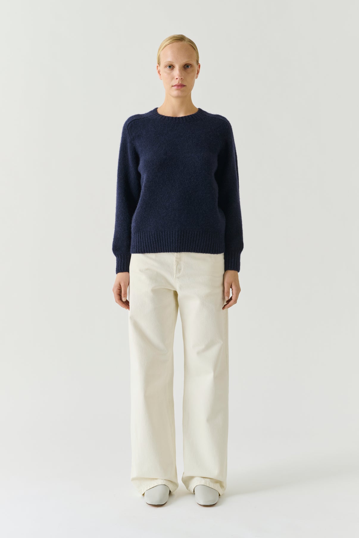 Jersey Envie - Marino - Lana - Mujer vue 2