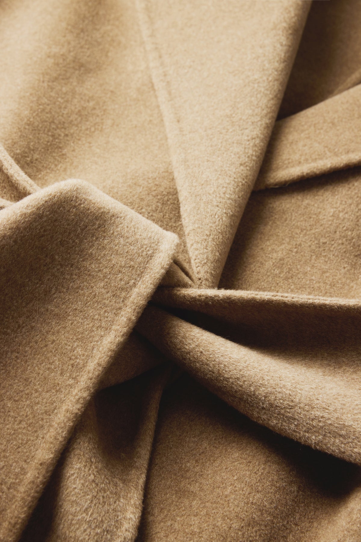 Abrigo Windsor - Camel Jaspeado Cachemir Doble Faz - Soeur